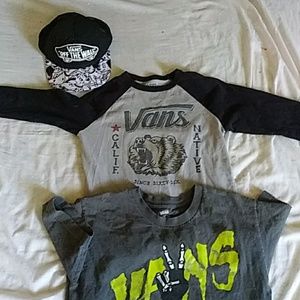 3 vans items all for one price Vans a hundred and